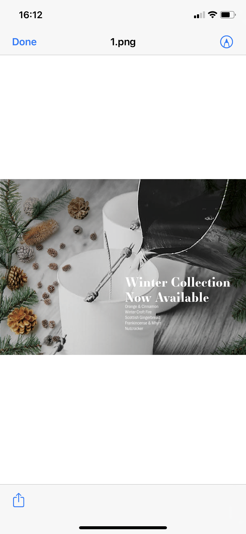 Winter Candle Collection