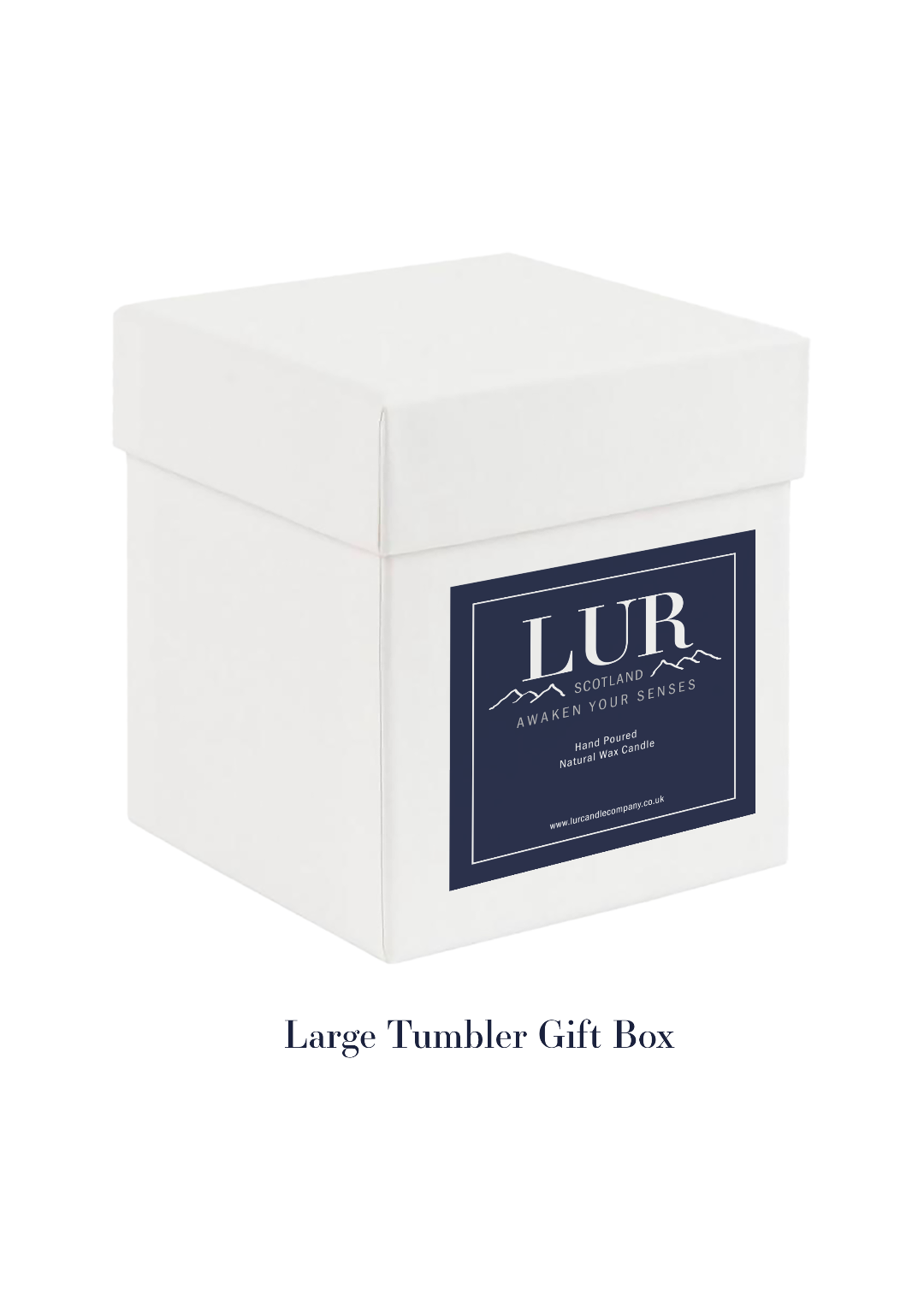 Mother’s Day large candle & luxury match set.