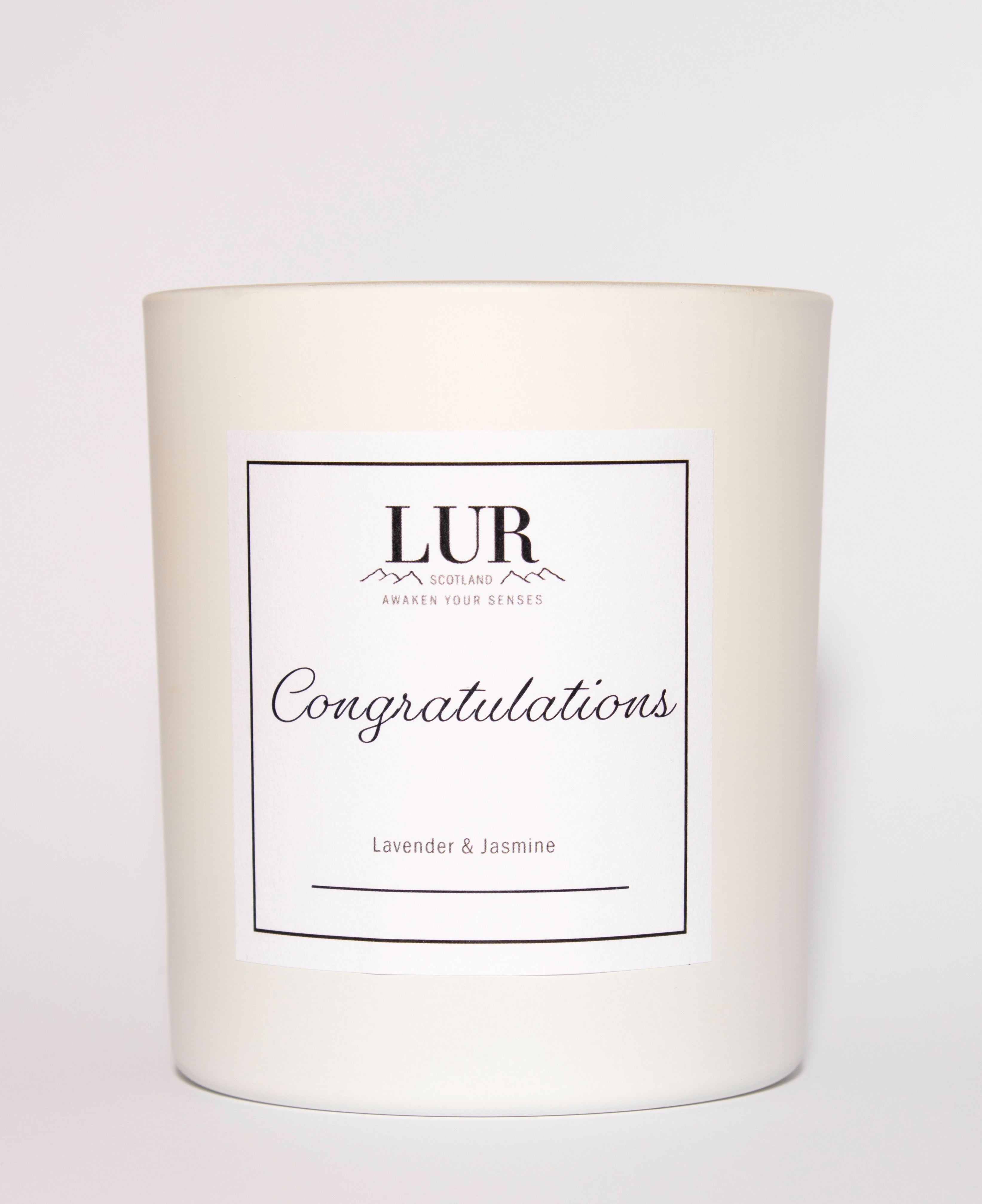 Congratulations Luxury Candle